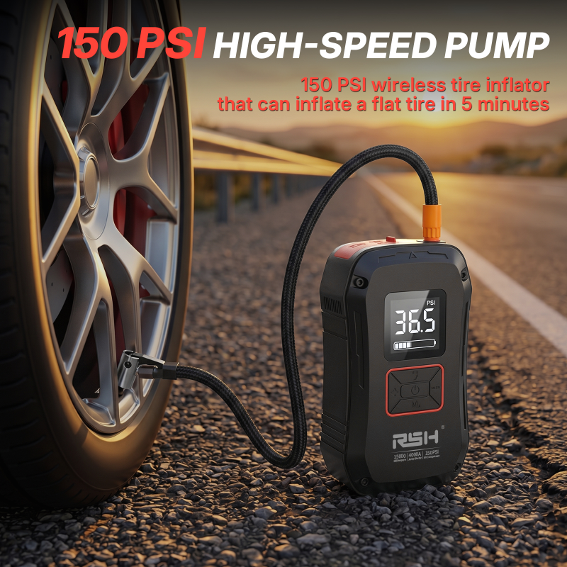 New Released Multi Functional Smart Car Jump Starter (RSH-JS900)