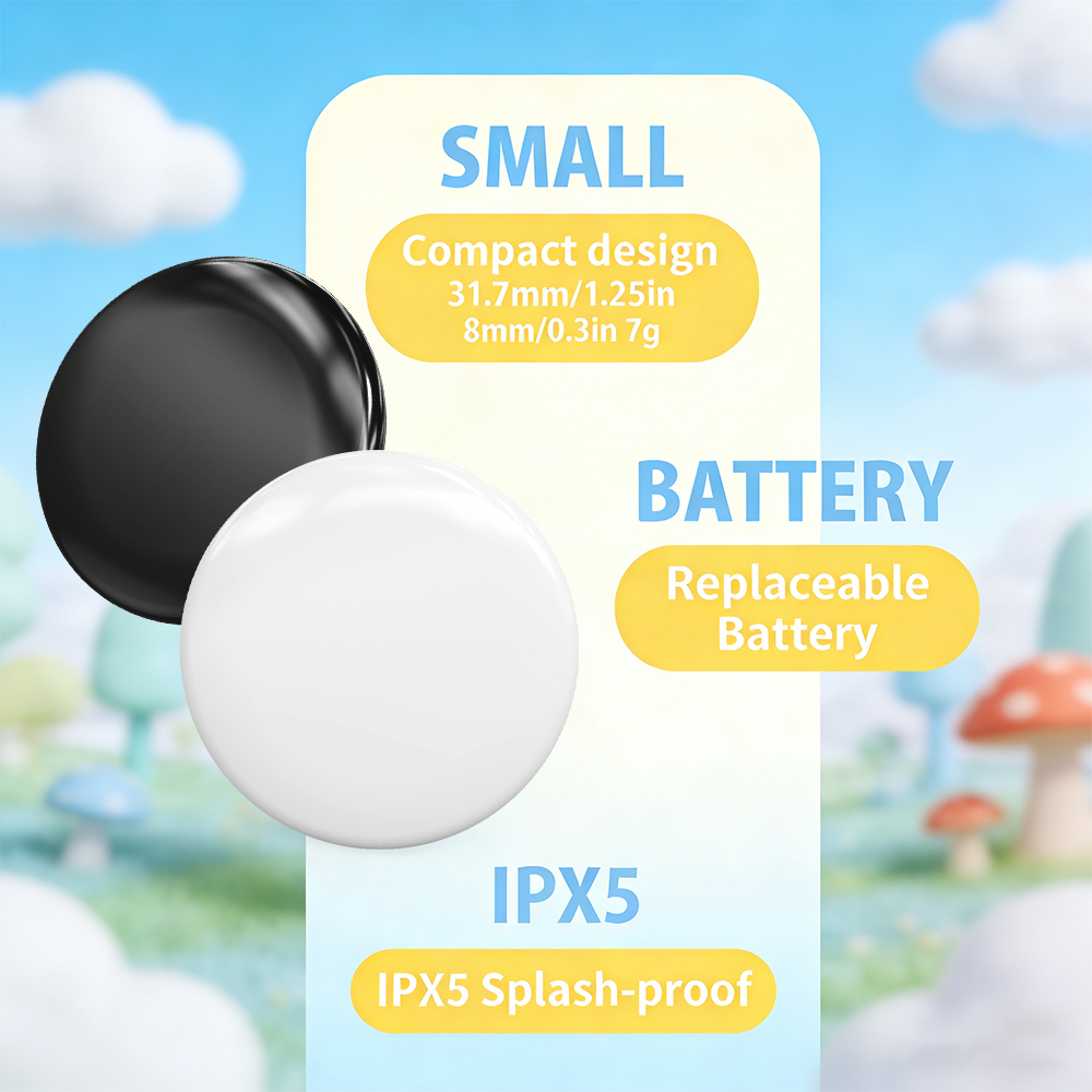 Dual System Smart Tag Compatible with Apple Find My & Google Find Hub (RSH-Xtag11)
