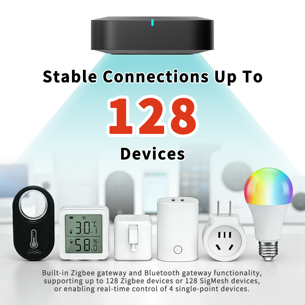 Tuya Gateway Multi-mode ZigBee+BLE (RSH-THP01)