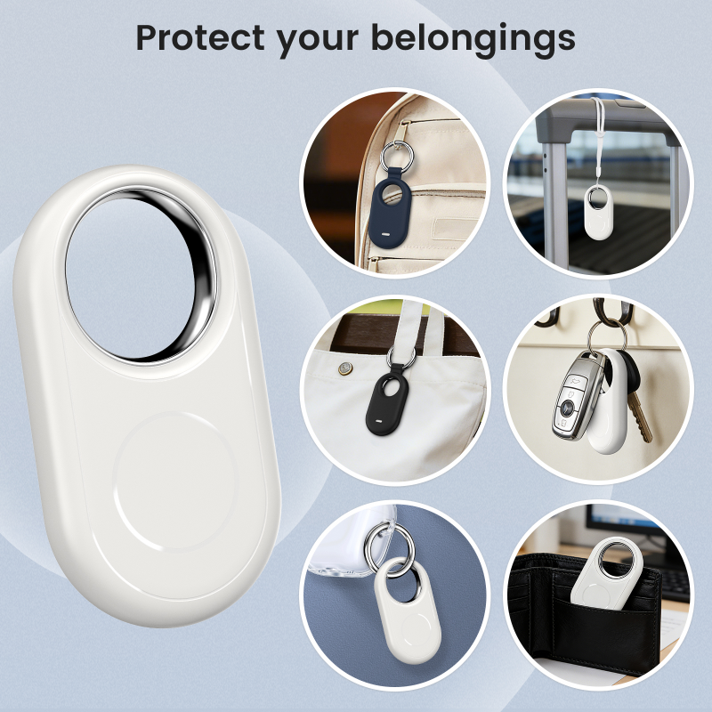 Dual System Smart Tag Compatible with Apple Find My & Google Find Hub (RSH-Xtag12)