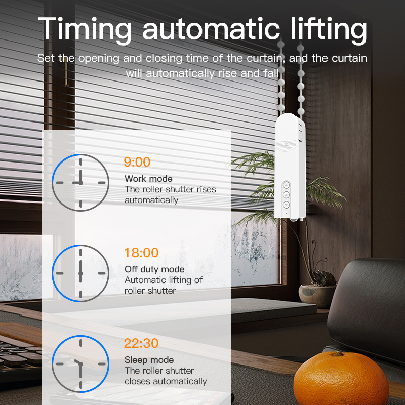 WiFi/BLE/ZigBee Optional Smart Blinds Motor RSH-MC20/21/22/23
