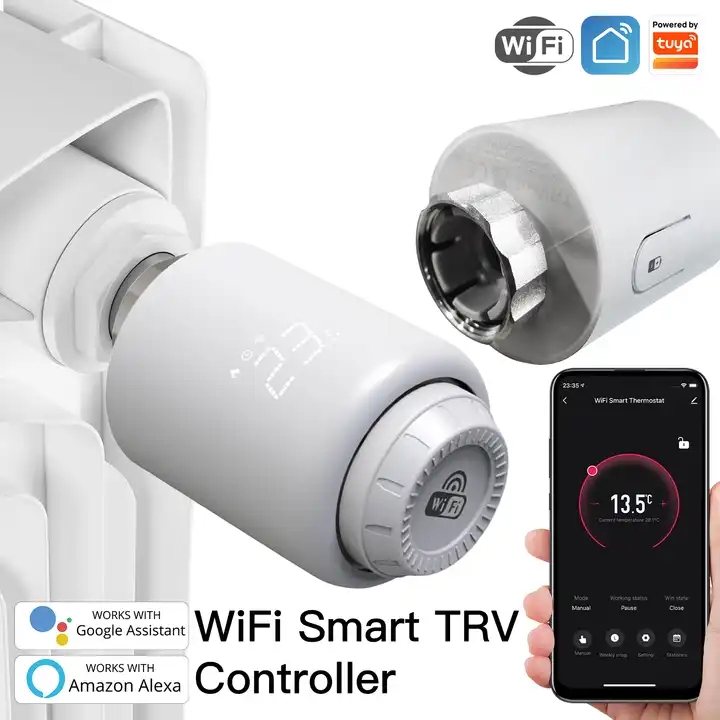 WiFi/ZigBee Smart Radiator Valve RSH-RV10-Shenzhen RiShengHua ...