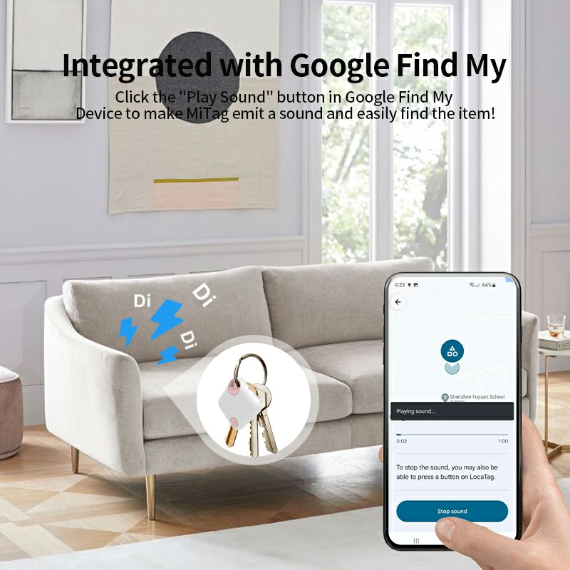 Smart Tag for Google Find My Device (RSH-iTag16-Google)